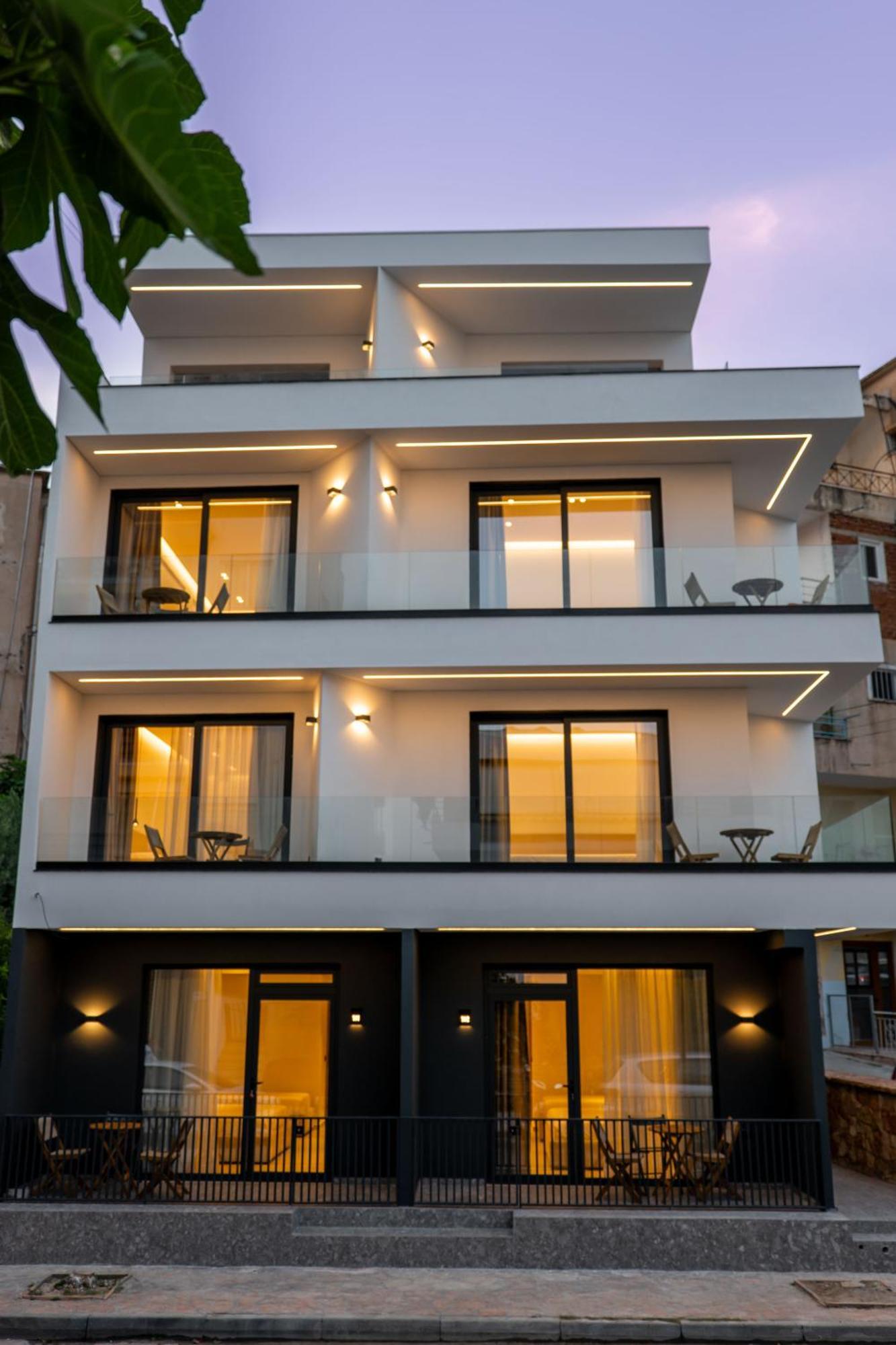 Austin Boutique Hotel Sarandë Exterior foto